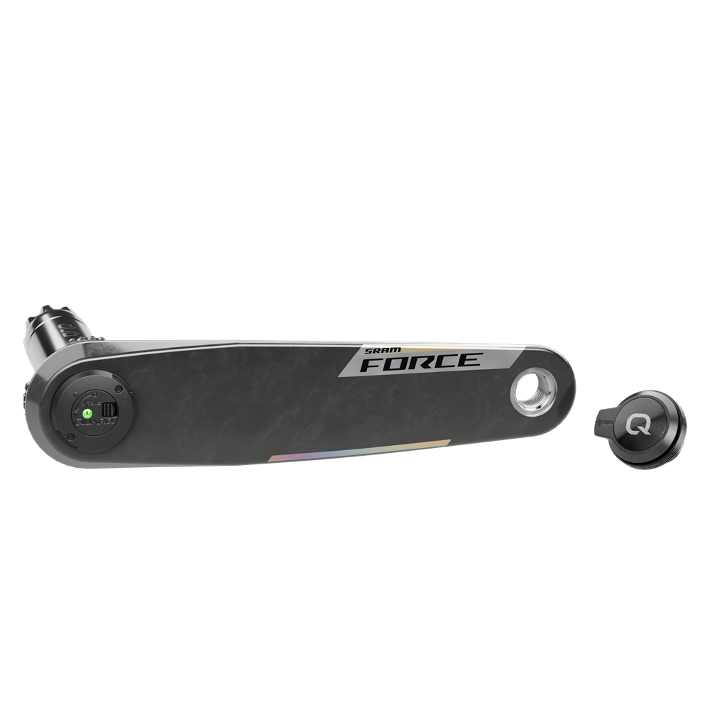 Levá klika a Power Meter Spindle (osa) SRAM FORCE E1 DUB WIDE 170mm