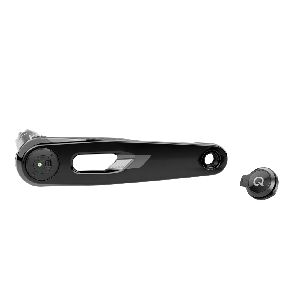 Levá klika a Power Meter Spindle (osa) SRAM RIVAL E1 DUB WIDE 172.5 mm