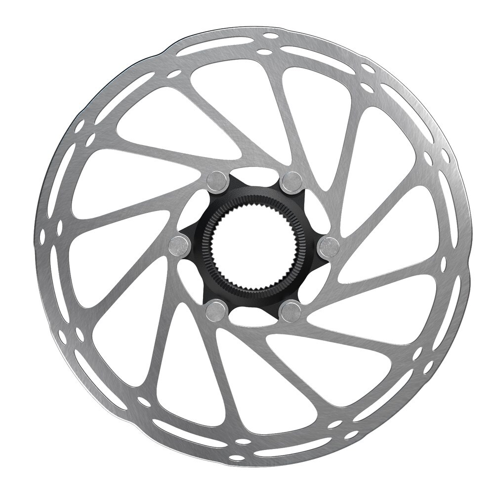 Kotouč SRAM Centerline CenterLock 160mm Black Rounded (balení obsahuje lockring s vnitřním