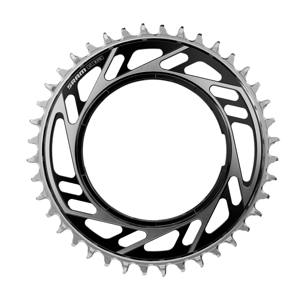 Silniční převodník SRAM 46z THREADED MOUNT X-SYNC RED E1 BLACK/SILVER