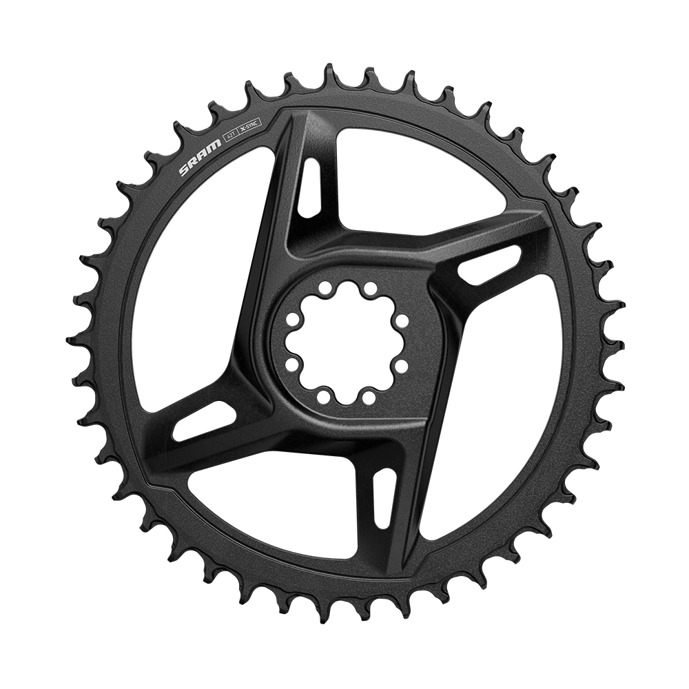 Silniční převodník SRAM 38z DM X-SYNC 6.5MM OFFSET - BLACK (RIVAL E1) v balení 8 šroubů