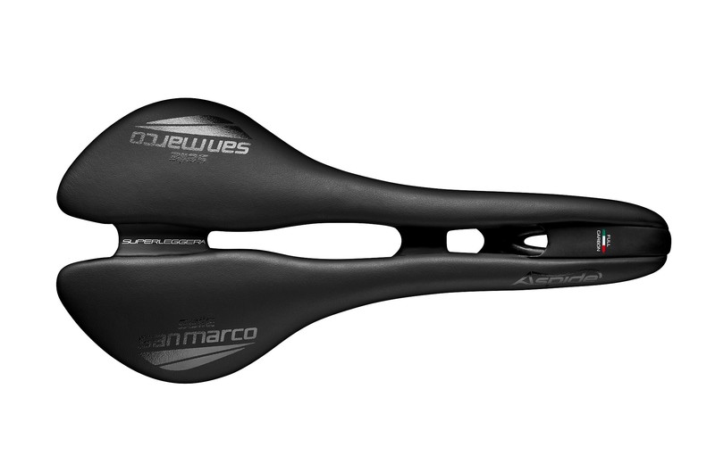 Sedlo  SELLE SAN MARCO Aspide Open-Fit Superleggera Narrow (black/black)
