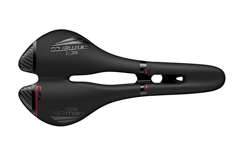 Sedlo SELLE SAN MARCO Aspide Open-Fit Carbon FX Narrow (black/black)