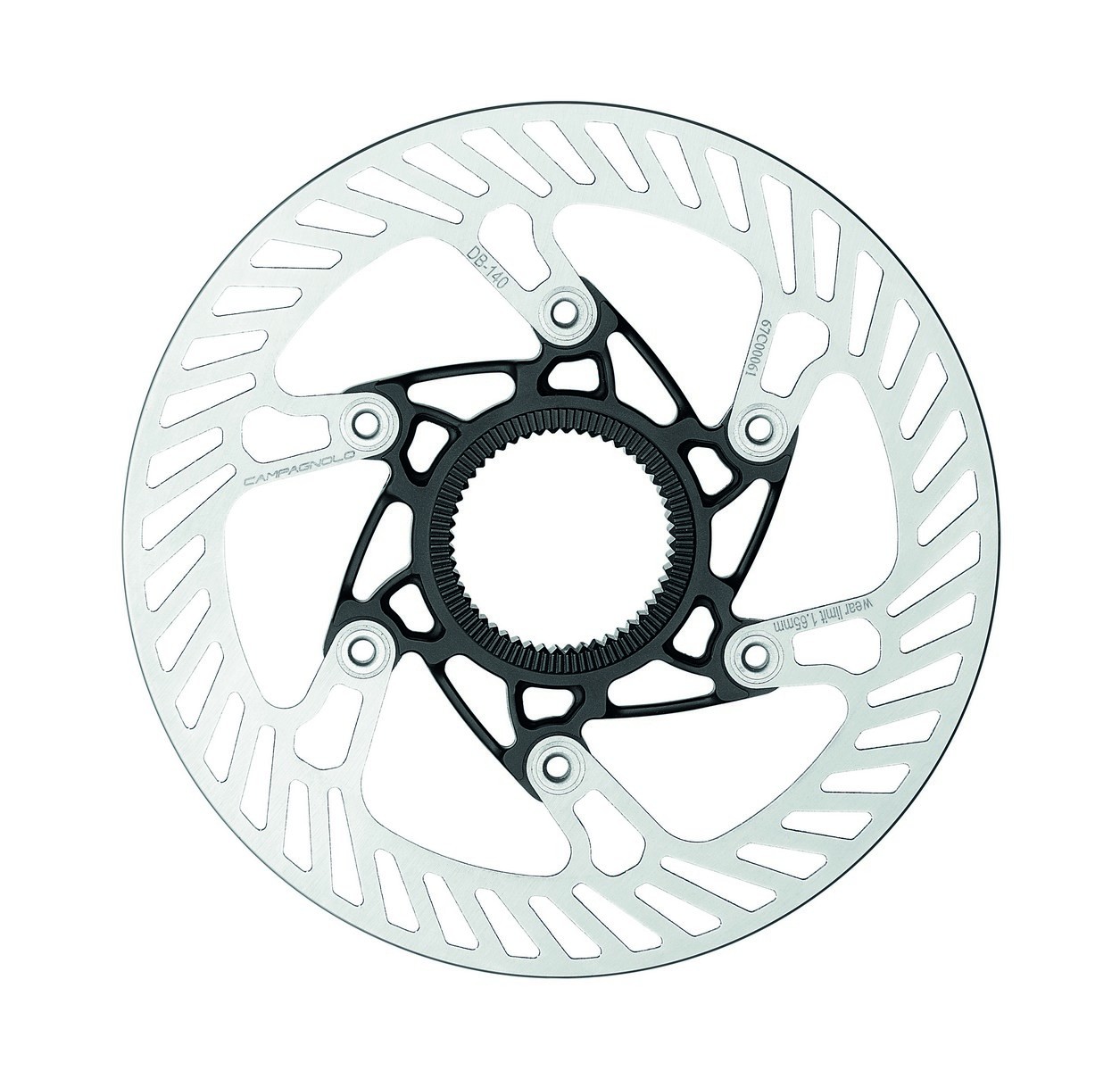 Campagnolo DB brzdový kotouč 140 mm s duralovým unašečem, 99g