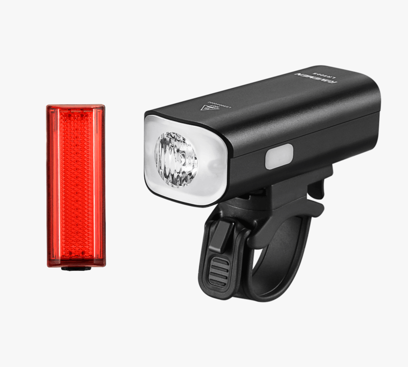 Set světel přední Ravemen LR500S + zadní Ravemen TR20