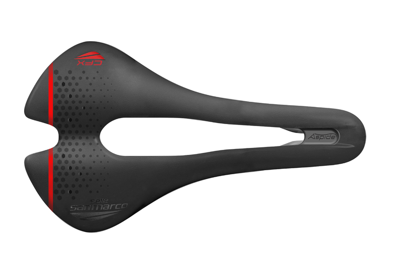Sedlo SELLE SAN MARCO Aspide Short Carbon FX Narrow (black/black)