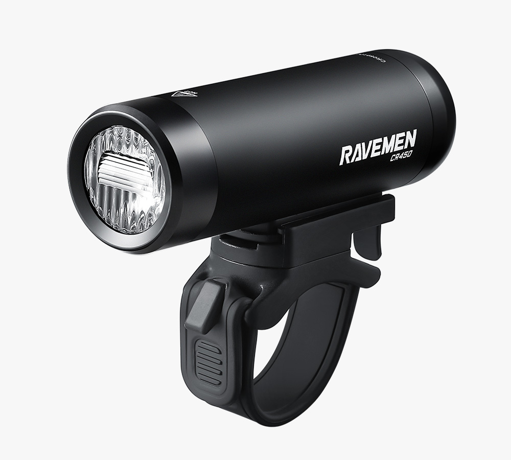 Přední světlo Ravemen CR450