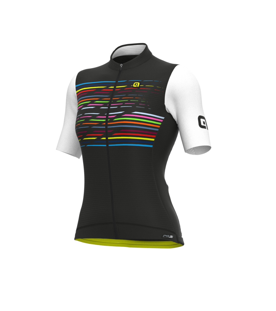 Letní cyklistický dres ALÉ  PR-S LOGO LADY black
