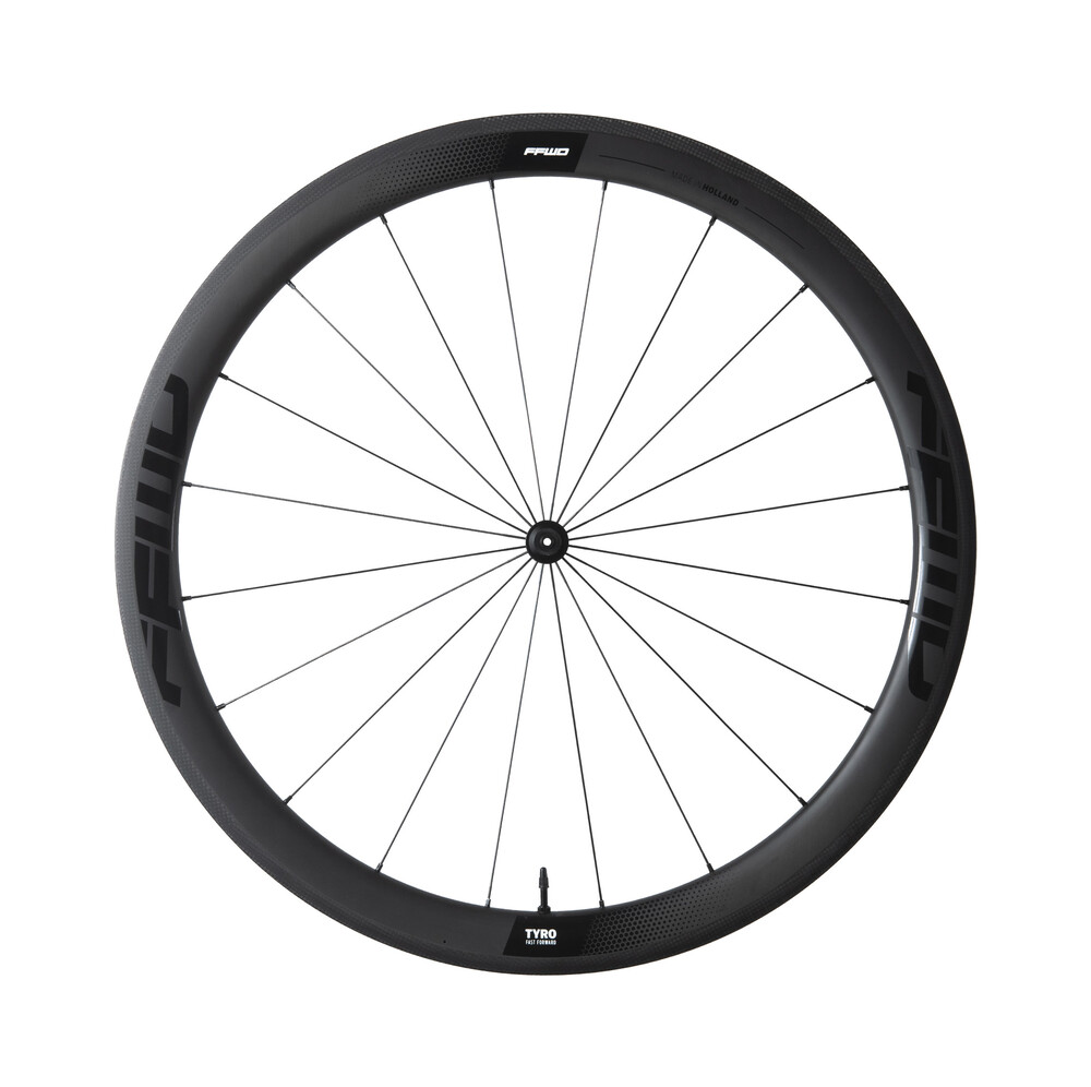 Karbonová kola Fast Forward TYRO 2 (45 mm), FFWD, MattBlack, plášť, ráfkové brzdy