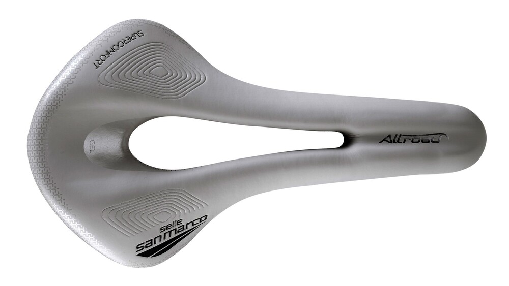 Sedlo SELLE SAN MARCO Allroad Supercomfort Racing Wide Grey