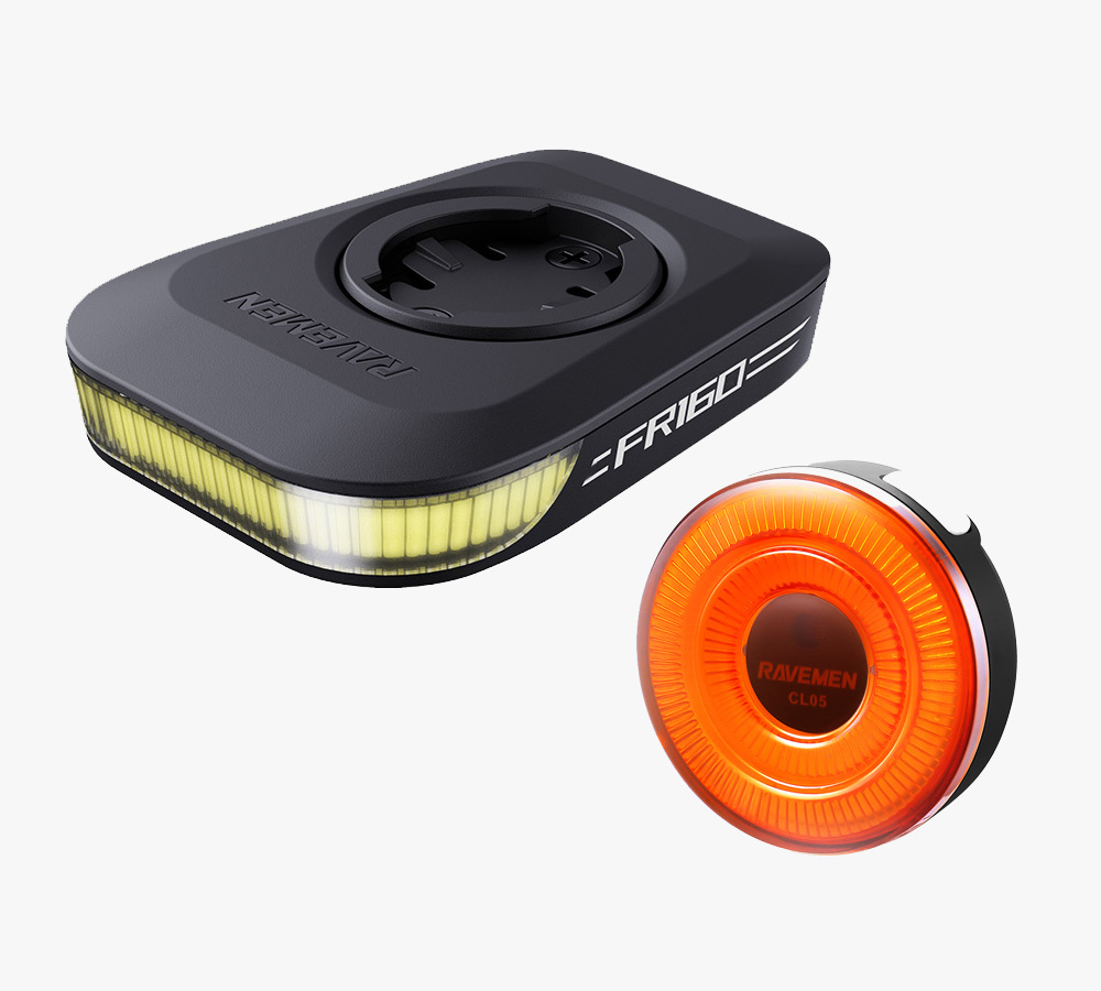 Ravemen set světel přední FR160 + zadní CL05