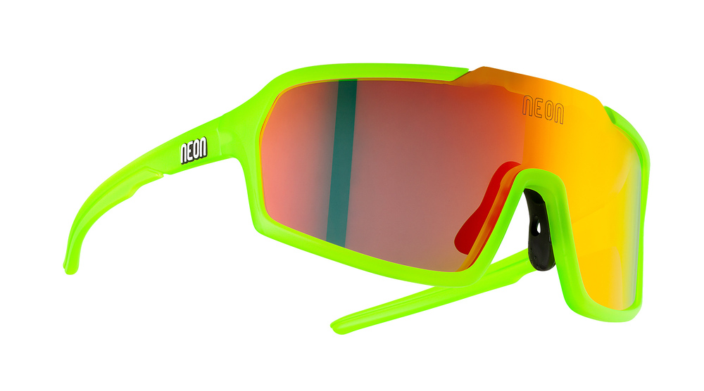 Brýle NEON ARIZONA 2.0, rámeček CRYSTAL YELLOW FLUO, skla MIRROR RED CAT 3
