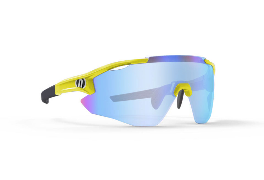 Brýle NEON NOVA, rámeček YELLOW FLUO, skla MIRROR STEEL CAT 3