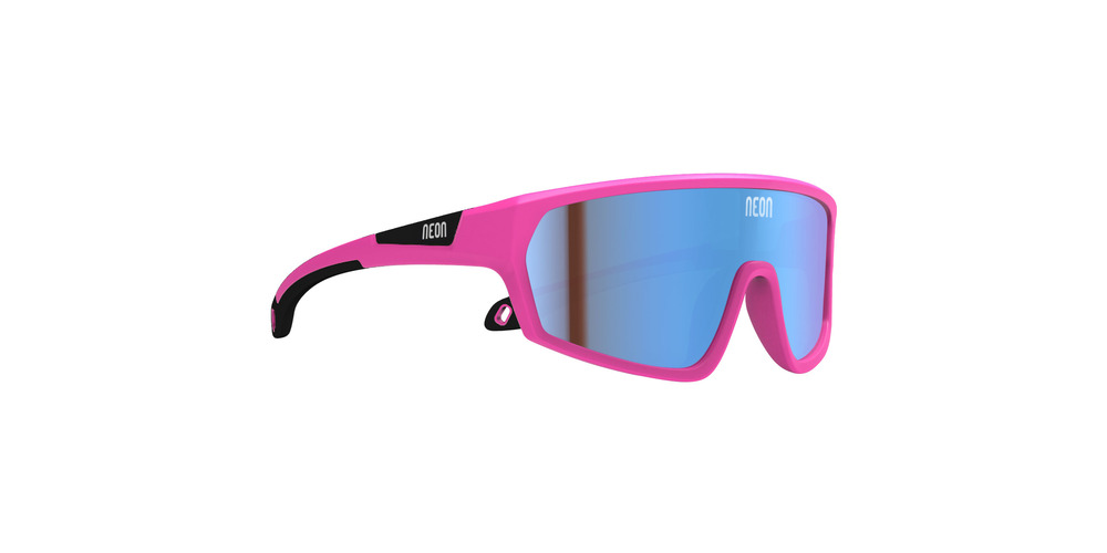 Brýle dětské NEON LOOP, rámeček PINK FLUO, skla MIRROR BLUE CAT 3