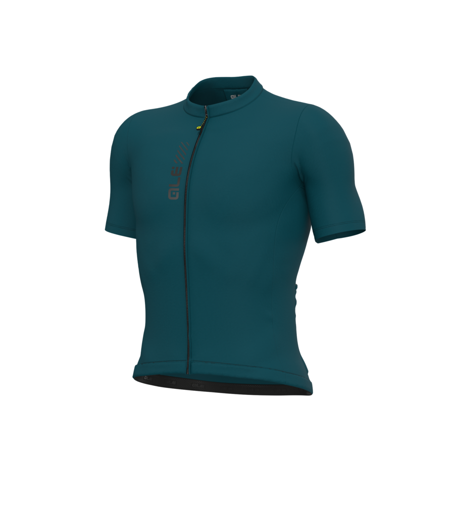 Letní cyklistický dres ALÉ pánský PRAGMA COLOR BLOCK lagoon - Velikost L