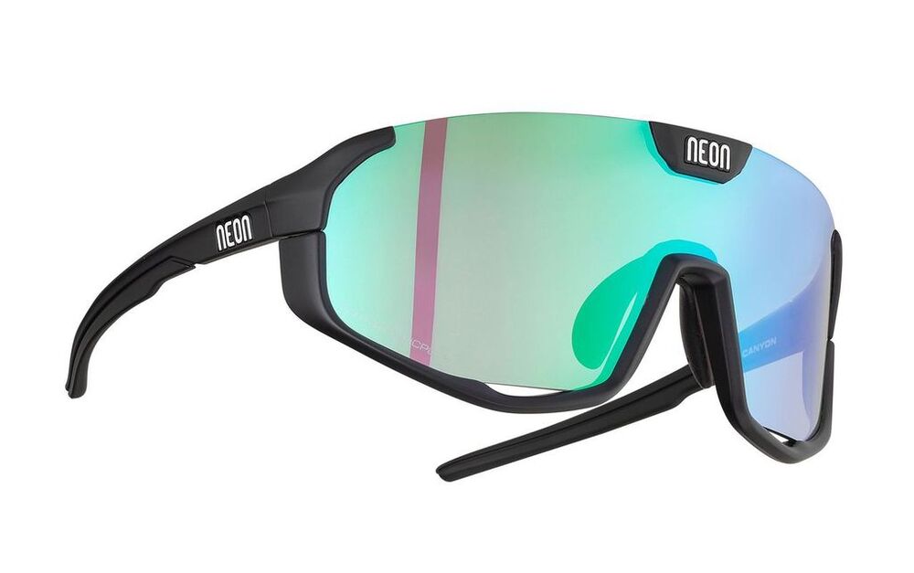 Brýle NEON CANYON, rámeček BLACK MATT, skla PHOTOTRONIC PLUS GREEN CAT 1-3