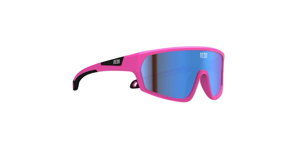 Brýle dětské NEON RAPTOR, rámeček PINK FLUO, skla MIRROR BLUE CAT 3