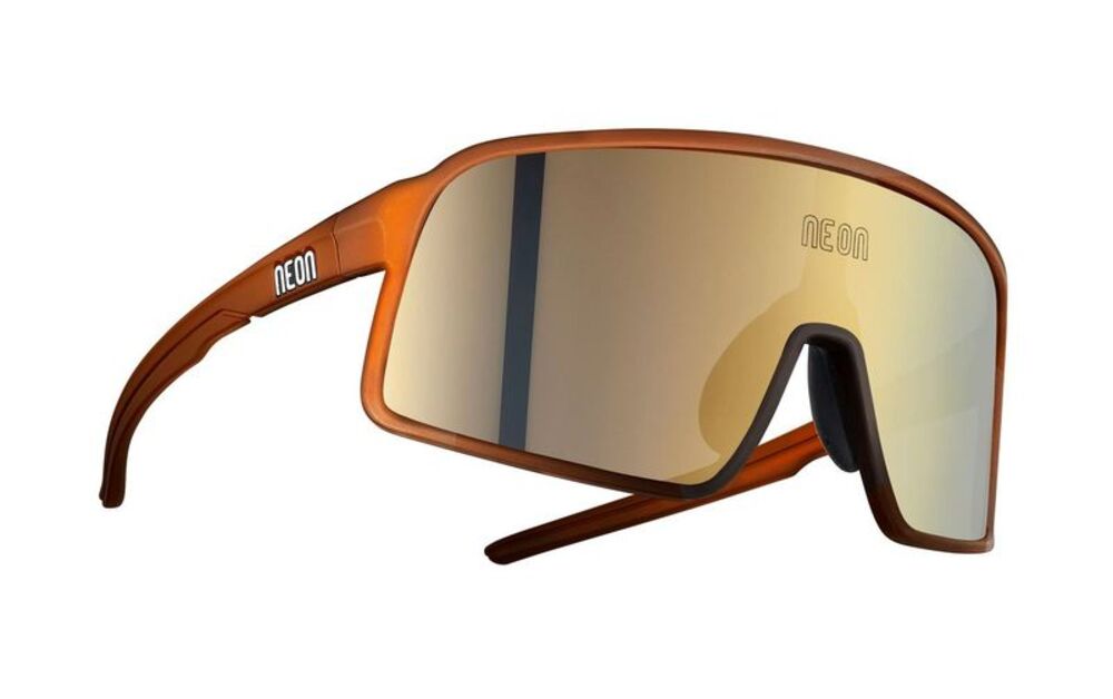 Brýle NEON STRATUS, rámeček CRYSTAL CARAMEL/BLACK MATT, skla MIRROR BRONZE CAT 3
