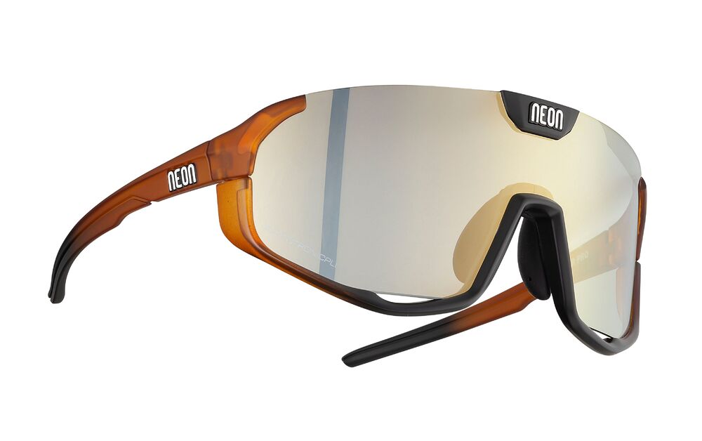 Brýle NEON CANYON, rámeček CRYSTAL CARAMEL/BLACK MATT, skla MIRROR BRONZE CAT 3