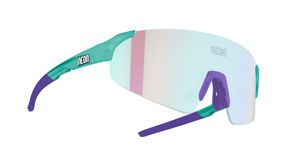 Brýle NEON SUPERFLY, rám. AQUA GREEN - VIOLET,skla PHOTOTRONIC PLUS GREEN CAT 1-3,velikost