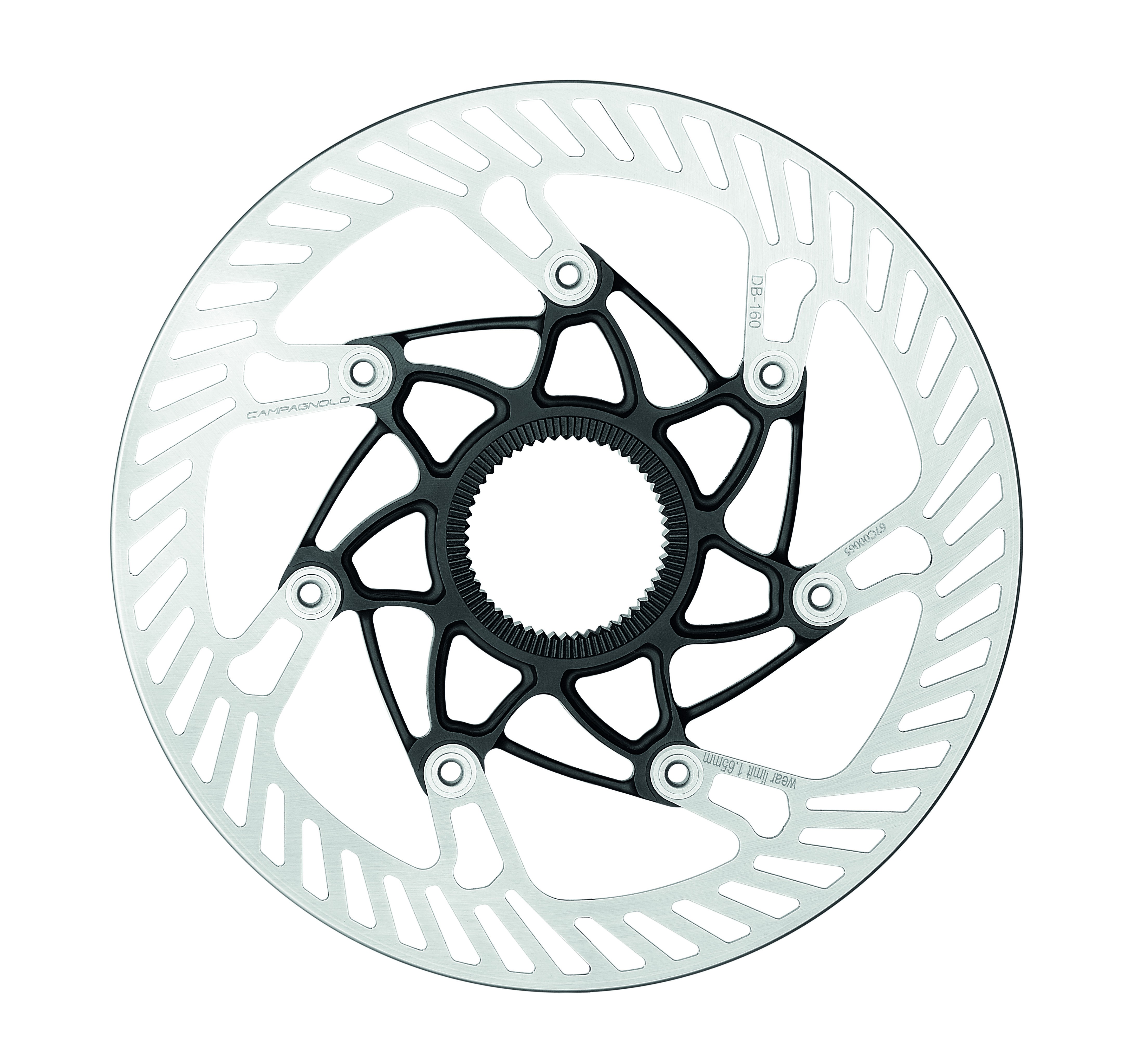 Campagnolo DB brzdový kotouč 160 mm s ocelovým unašečem, 157g