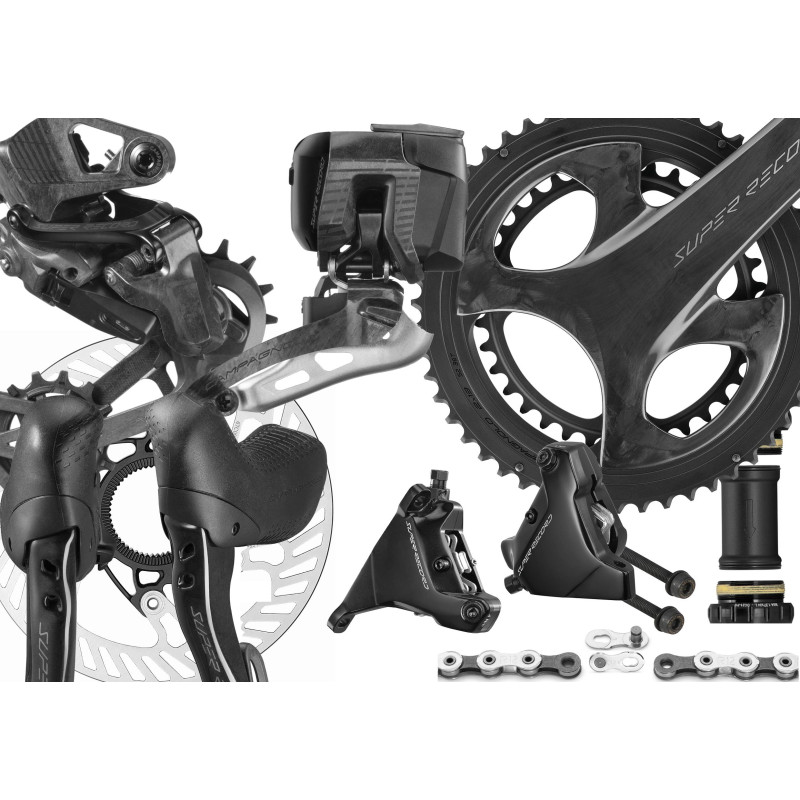 Sada Campagnolo SUPER RECORD WRL 2x13 silniční
