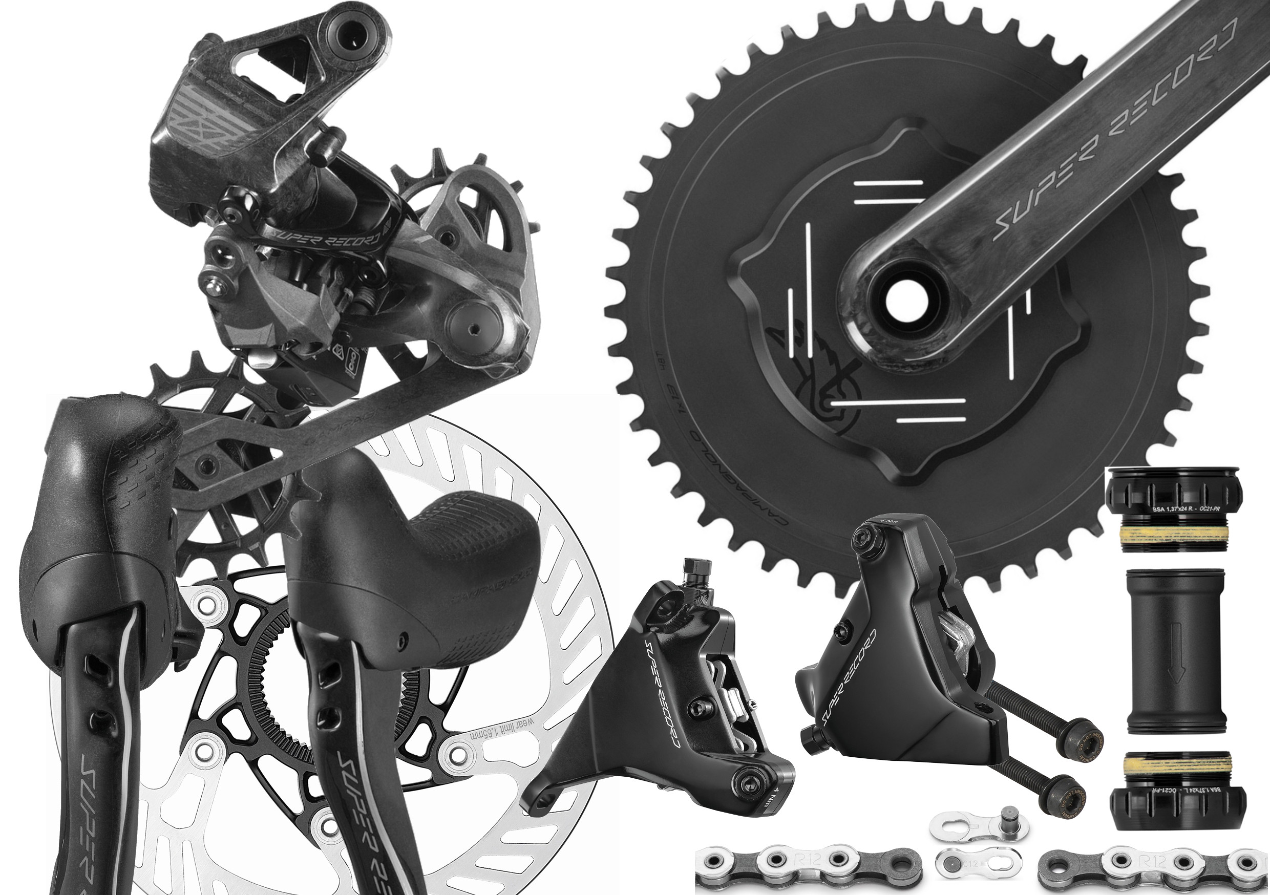 Sada Campagnolo SUPER RECORD X WRL 1x13 gravel