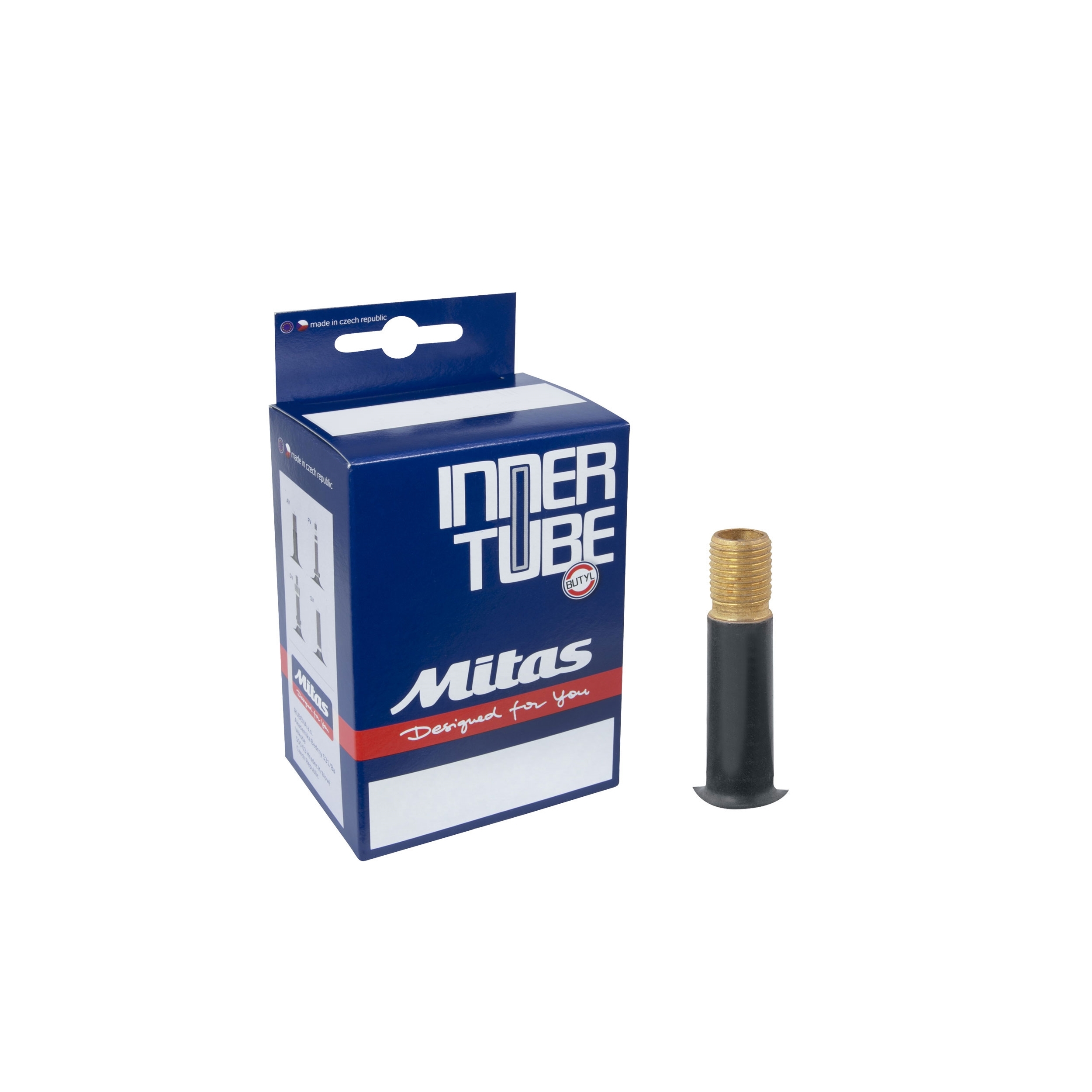Duše MITAS 16 x 1,25-1,75 auto ventilek AV35