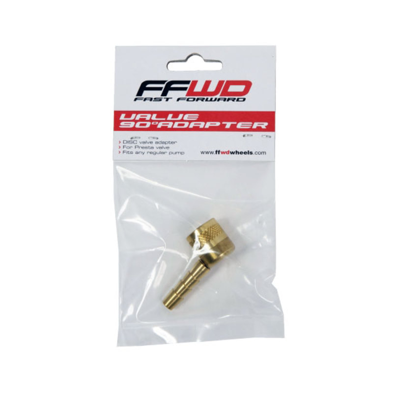 FFWD valve 90 degrees adapter for FFWD disc wheels