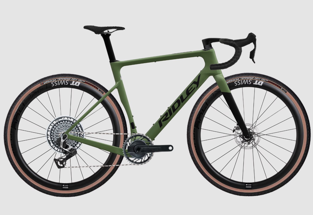 Ridley ASTR RS SRAM RED XLPR 1x13 Crocodile Green + UD Carbon