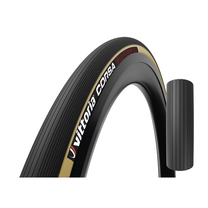 Galuska VITTORIA Corsa 28-28" tub para-blk-blk G2.0