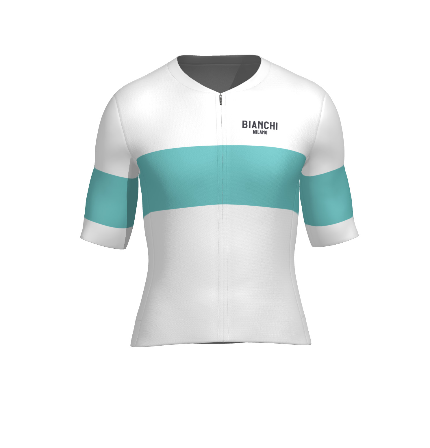 dres letní Bianchi Milano Race - bílý