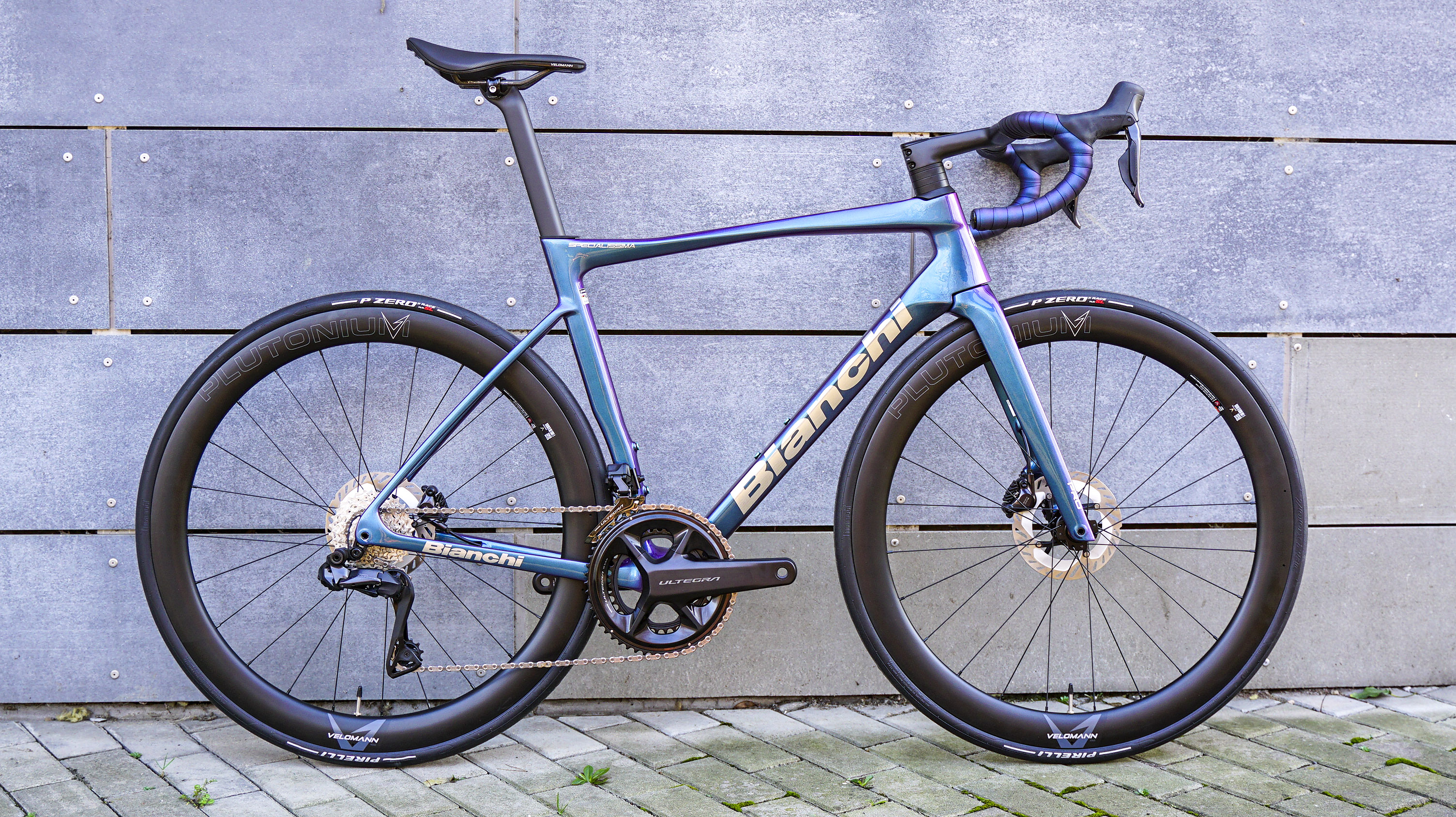 Bianchi Specialissima PRO Ultegra Di2 +P Blue Purple - Palladium 55 2026