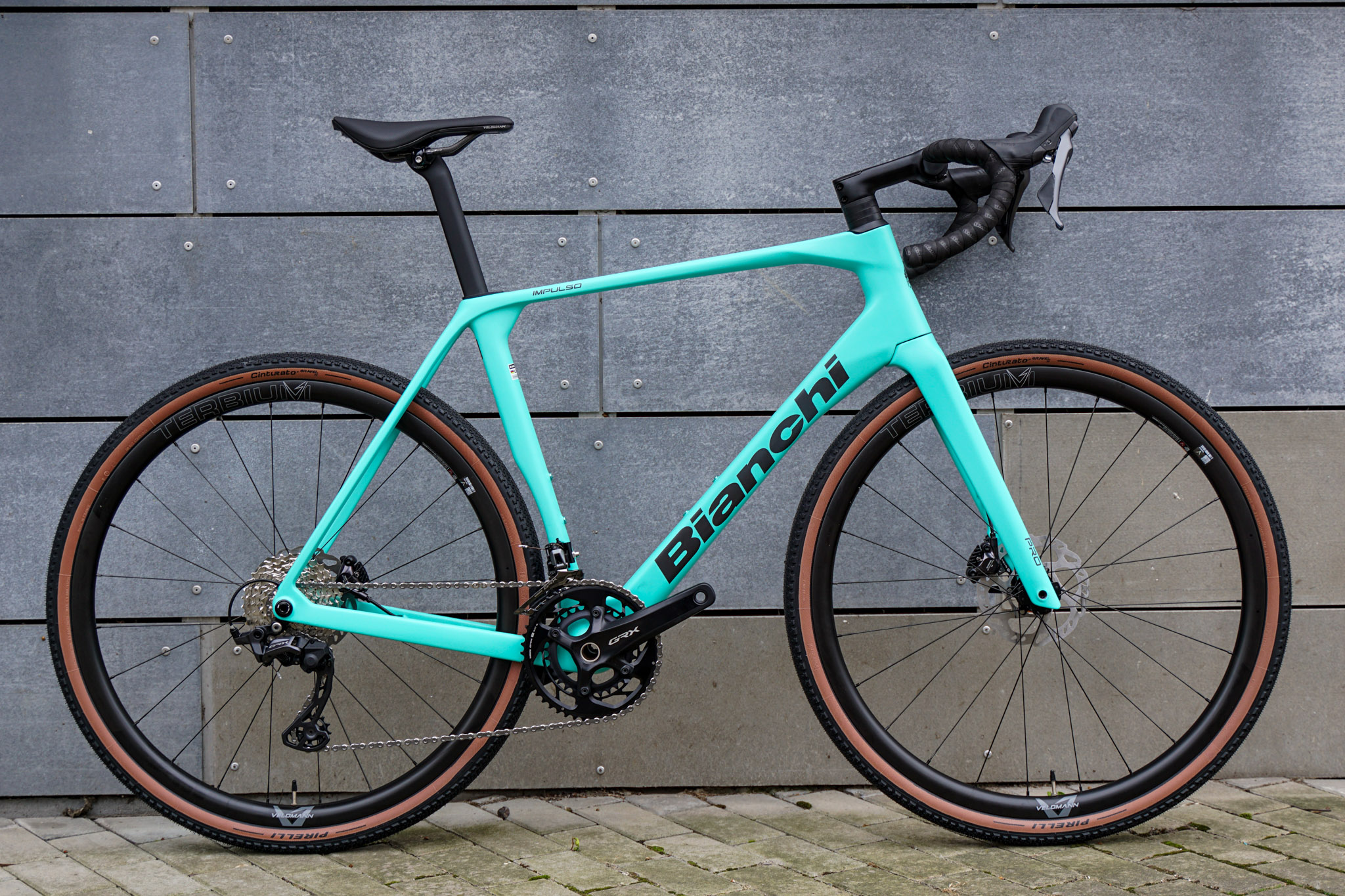 Bianchi Impulso PRO Shimano GRX 820 DISC 2X12S CELESTE 2026