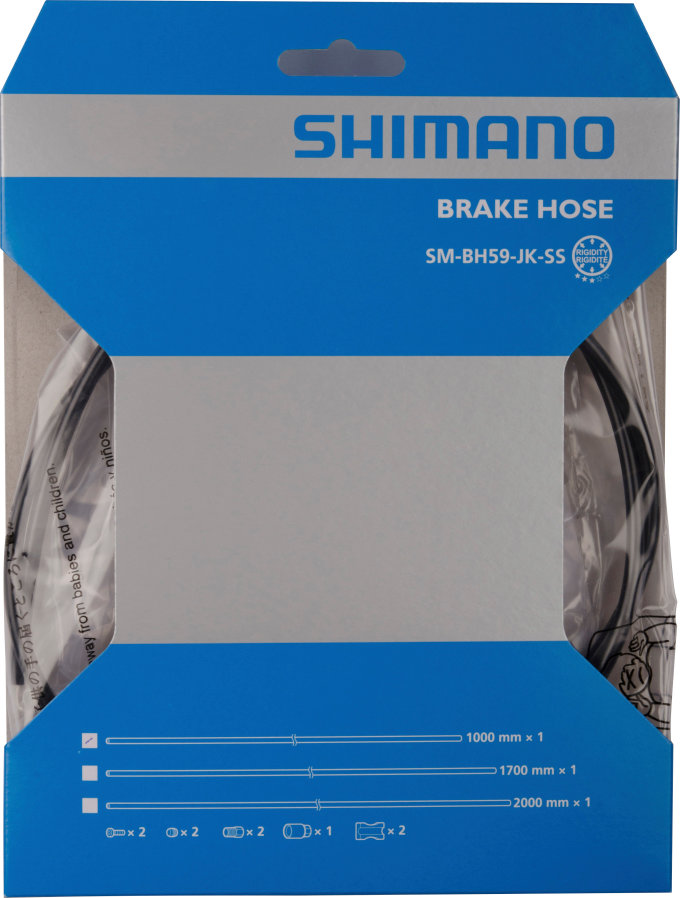 Brzdová hadice SHIMANO SM-BH59-JK zadní 170 cm