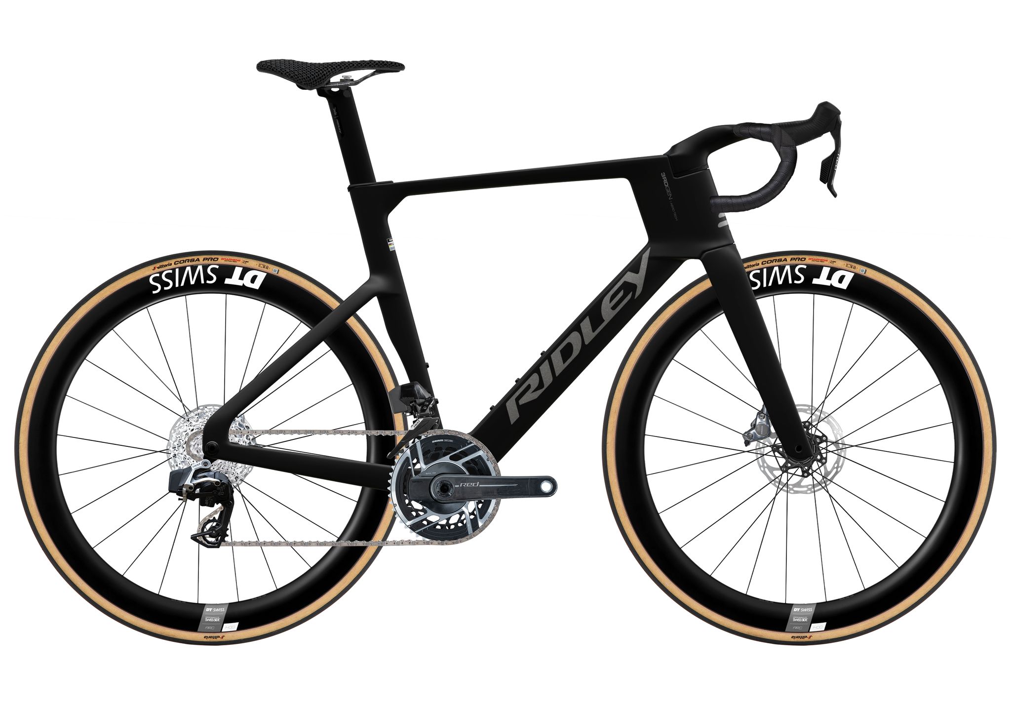 Ridley Noah FAST 3.0 SRAM RED AXS E1 UD Carbon + Empress Grey Metallic