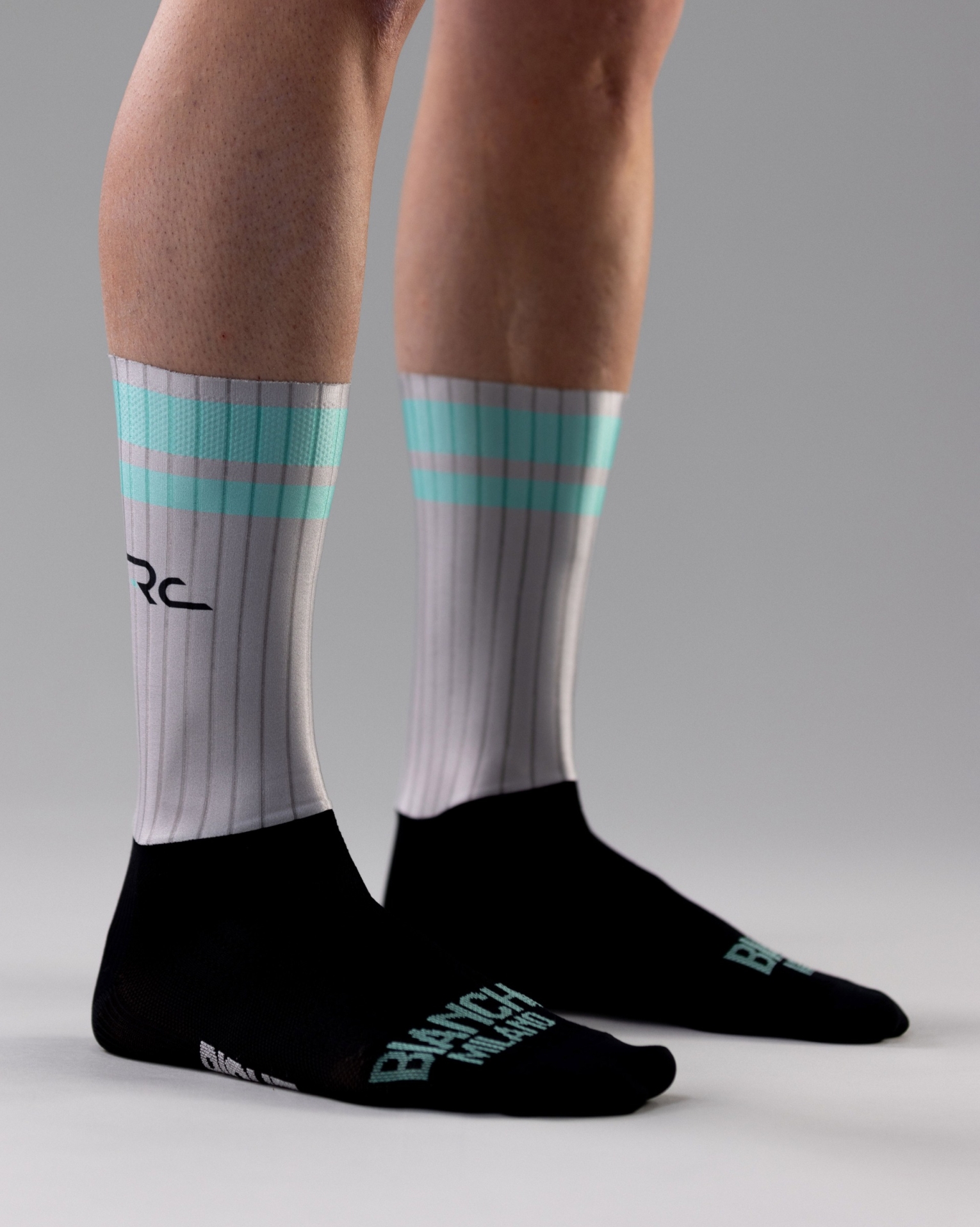 Ponožky Bianchi RC ICON SOCK grey celeste S/M
