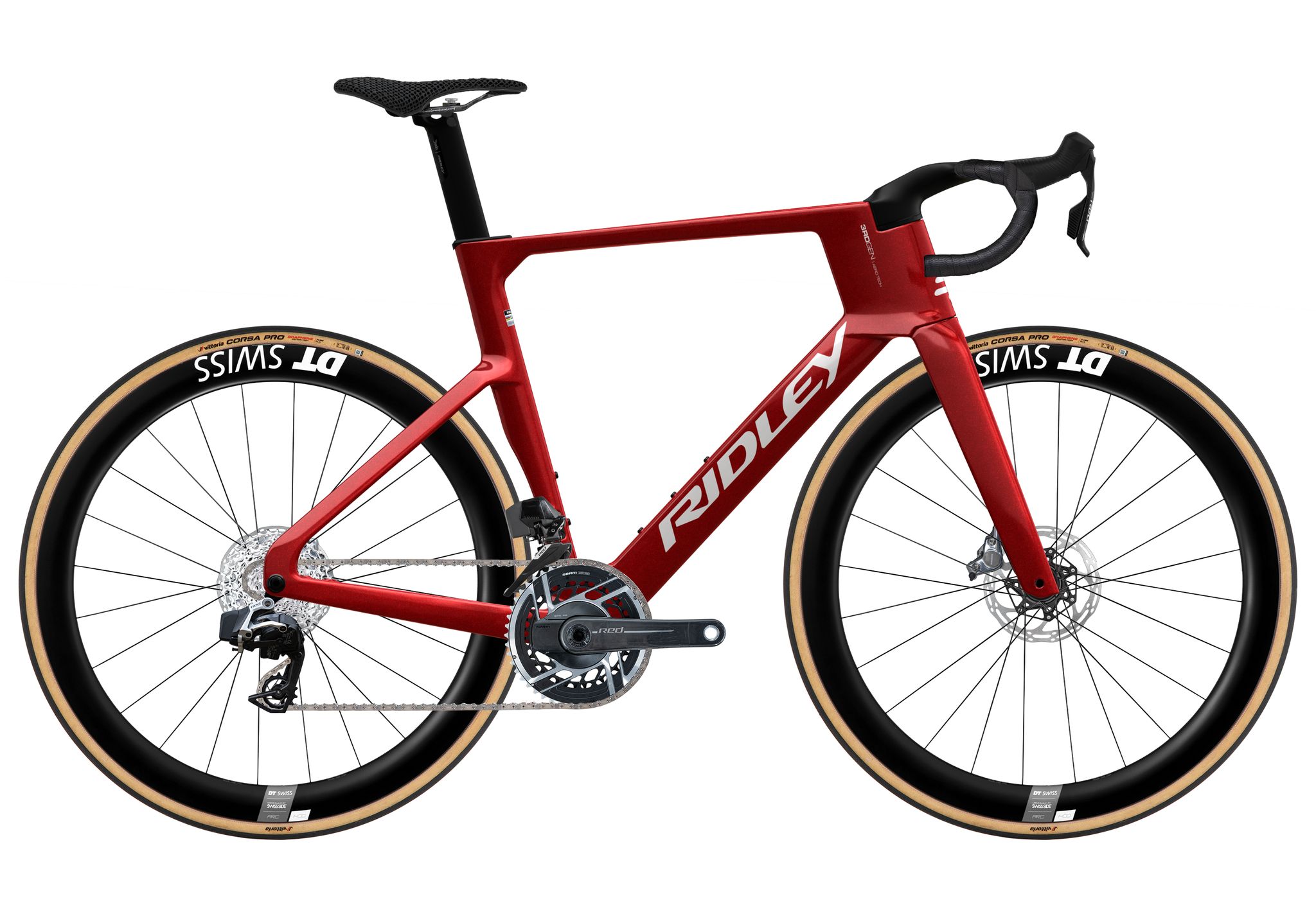 Ridley Noah FAST 3.0 SRAM RED AXS E1 Candy Red Metallic