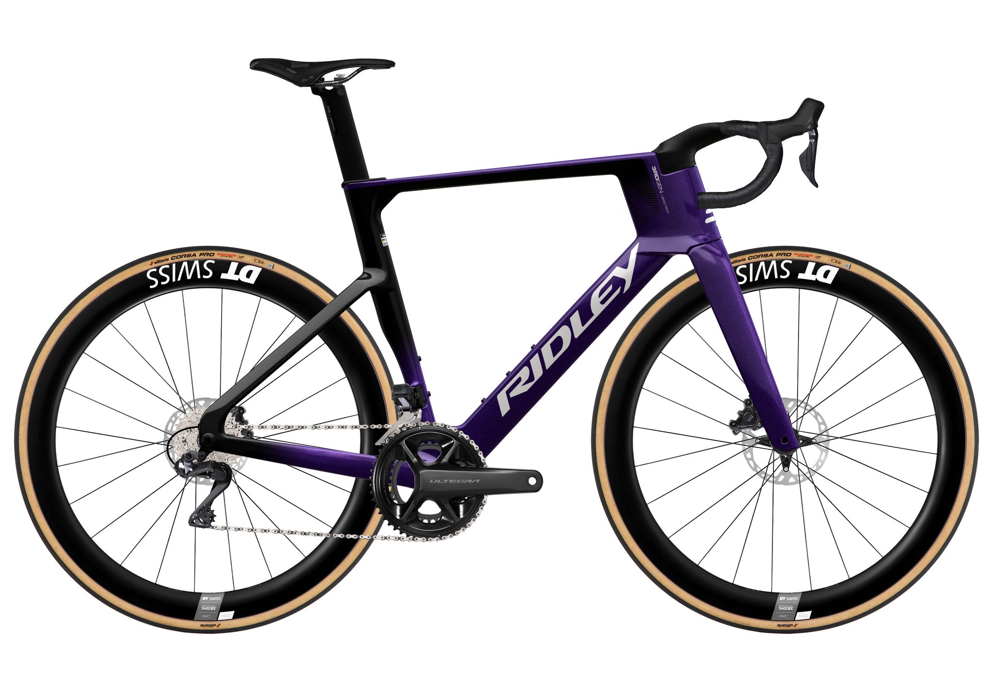 Ridley Noah FAST 3.0 Shimano Ultegra Di2 Amethyst Purple + Black
