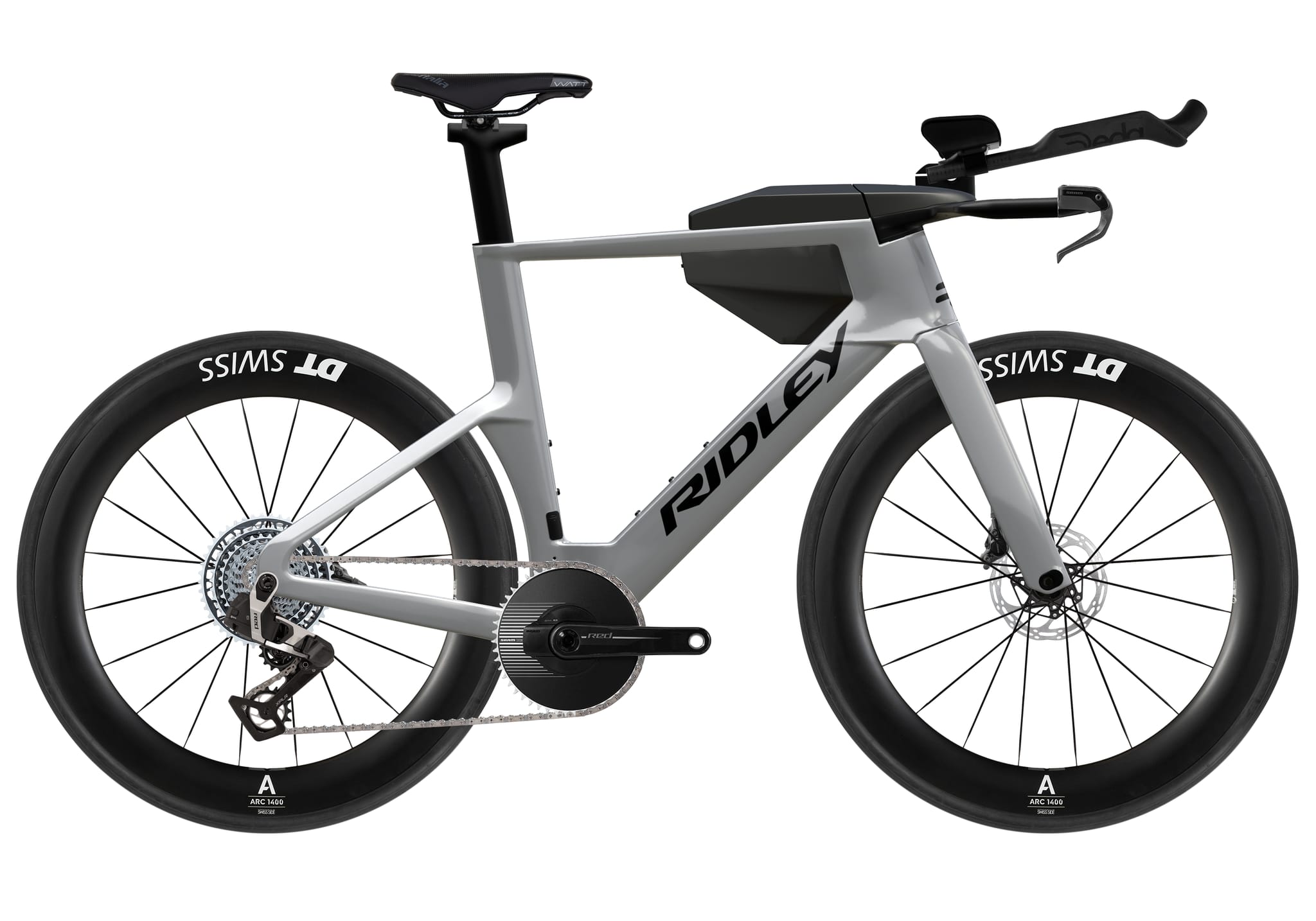 Ridley Triton Fast Sram RED XPLR AXS E1 1x13 Black + Battleship Grey