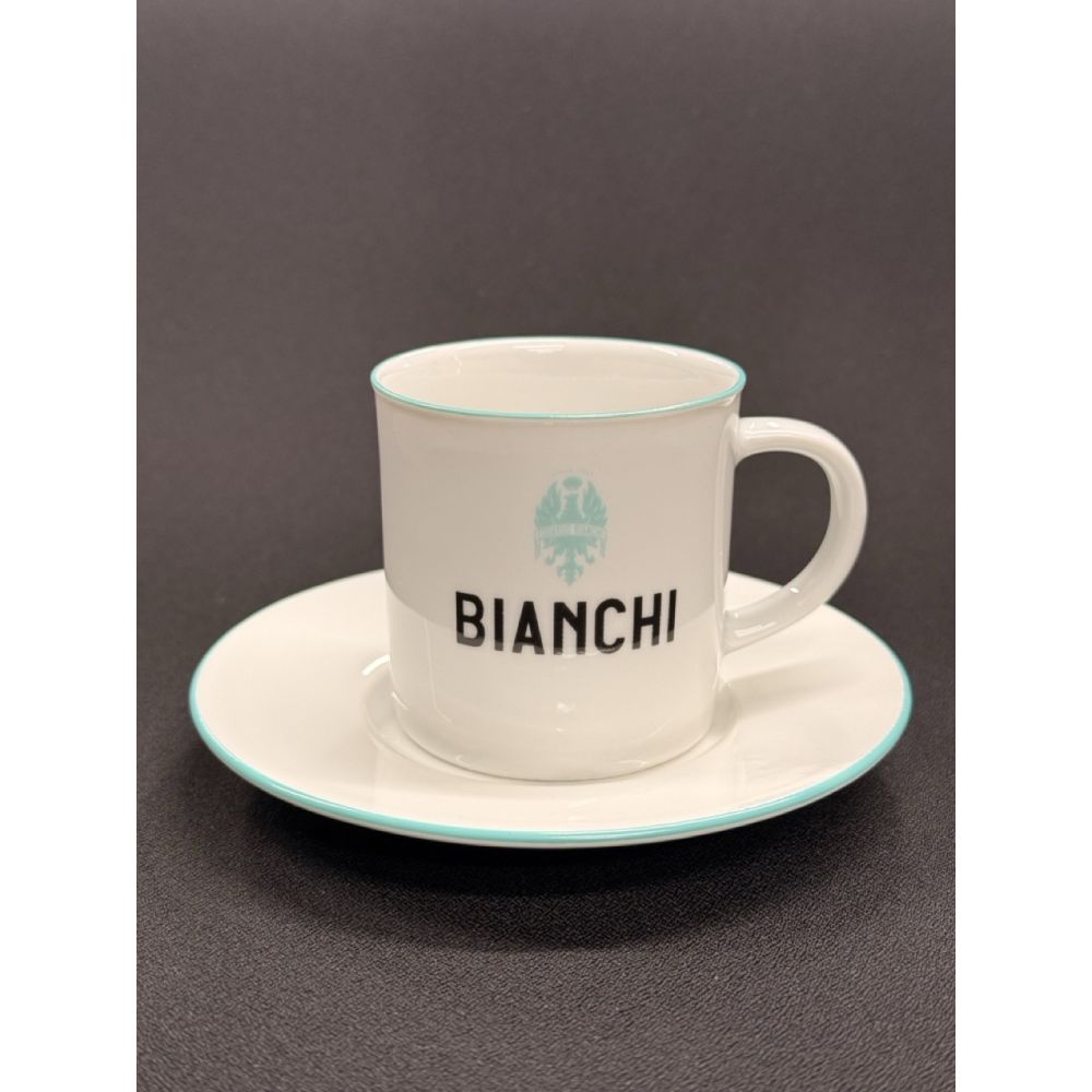 BIANCHI ESPRESSO HRNEK S PODŠÁLKEM celeste