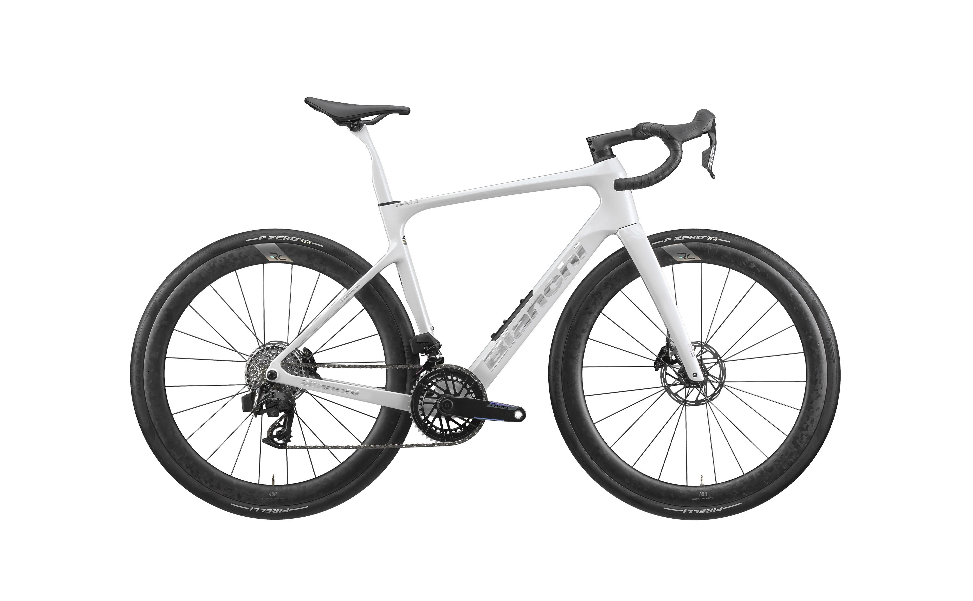 Bianchi INFINITO PRO FORCE AXS E1+P Metallic Celeste / Dark turquoise - CK16 Full glossy