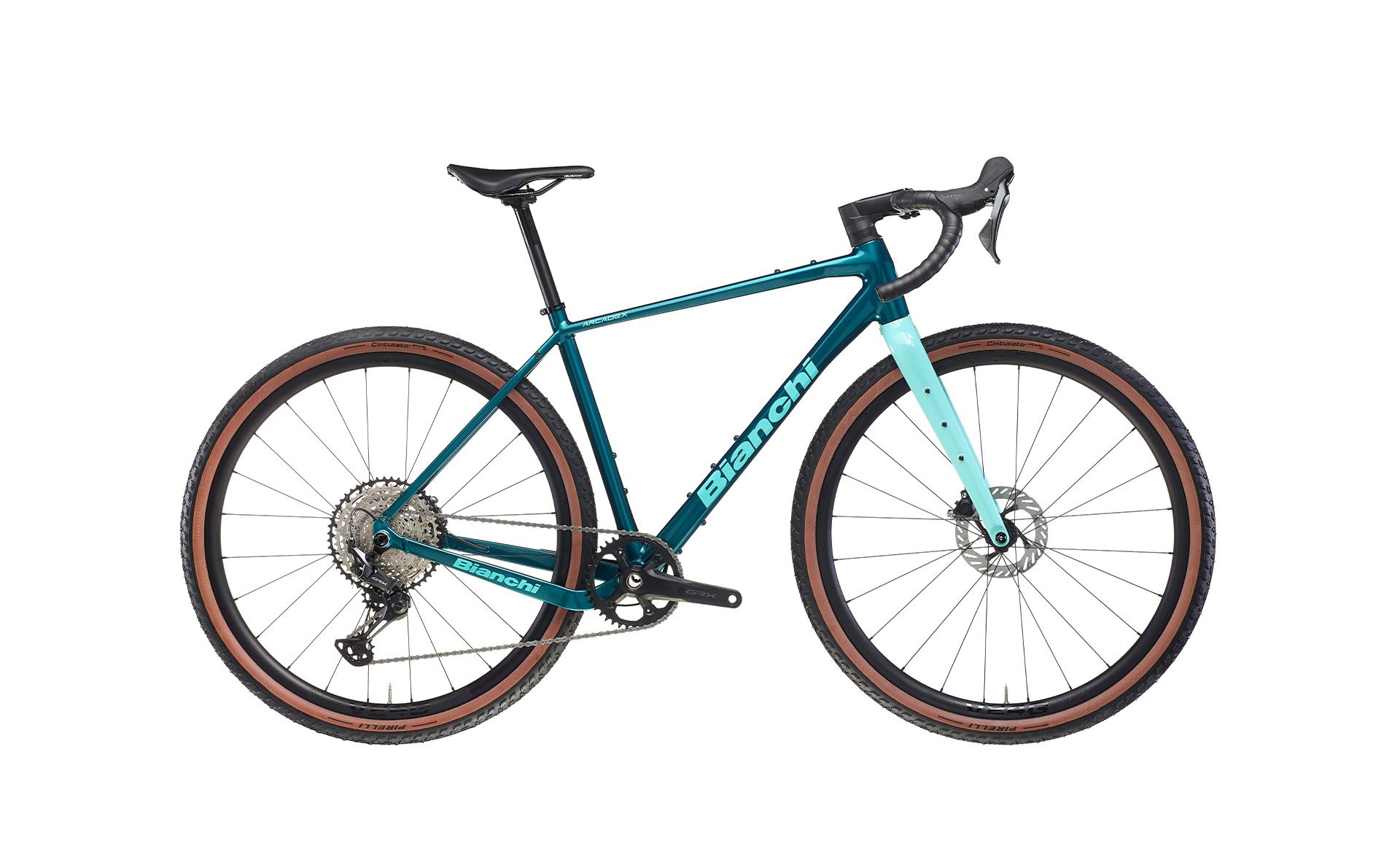 Bianchi ARCADEX AL GRX 610 DISC Turquoise CK 16 1X12 2026