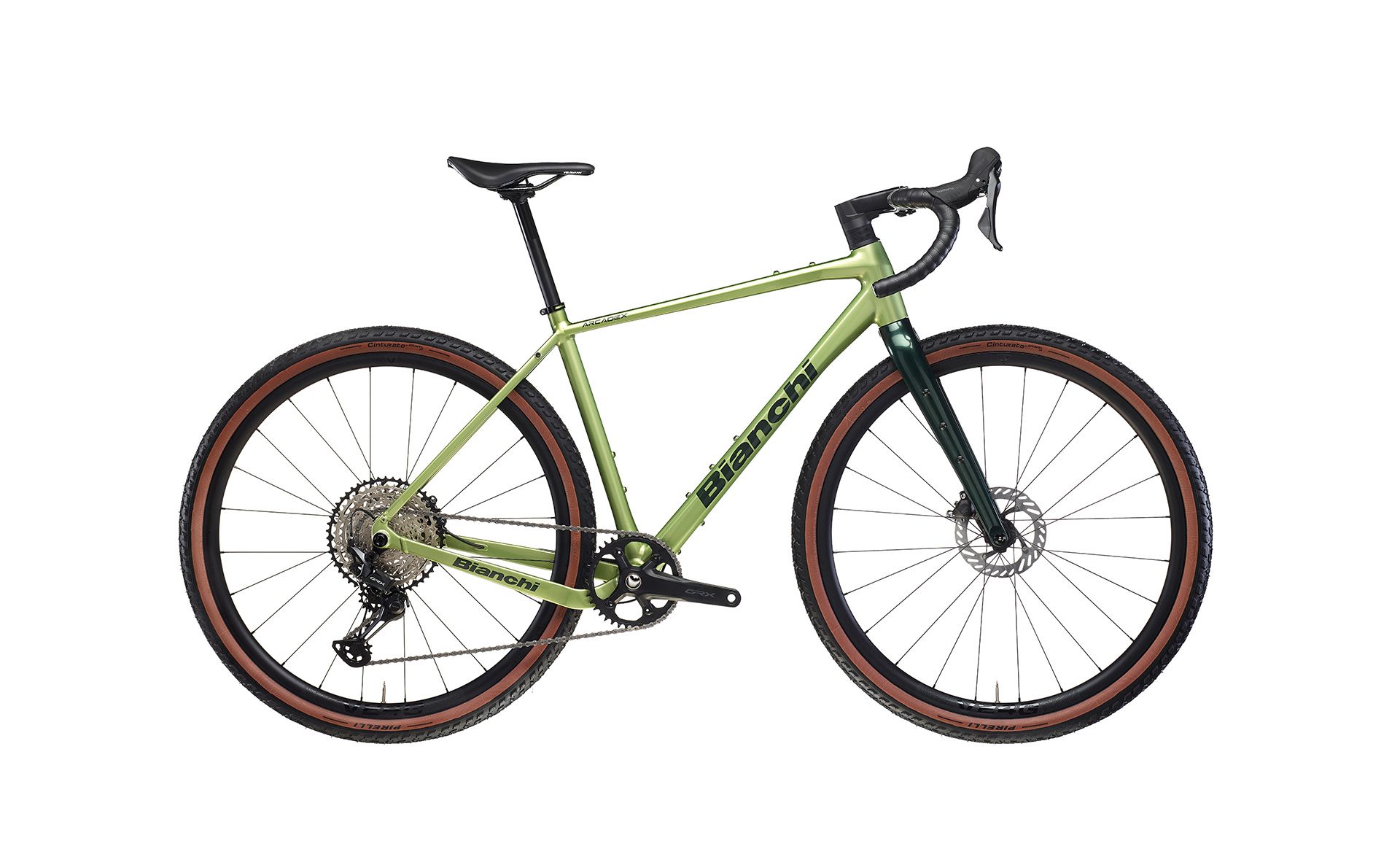 Bianchi ARCADEX AL GRX 610 DISC Light Green / Forest Green1X12 2026