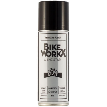 Čistič Bikeworx Shine Star MAT-spray 200ml