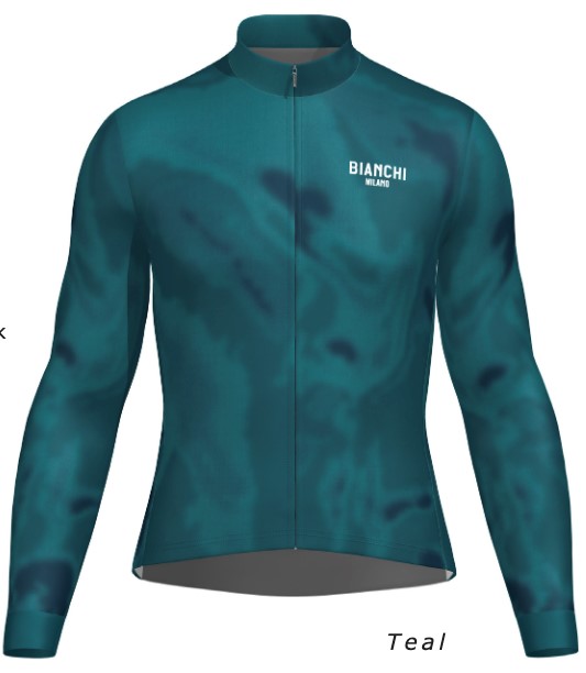 BIANCHI dres zimní CLASS modrá TEAL