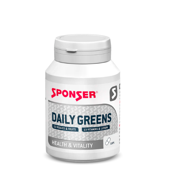 Sponser Daily Greens 90 kapslí - Doplněk ze zeleniny a ovoce s vitamíny a minerály