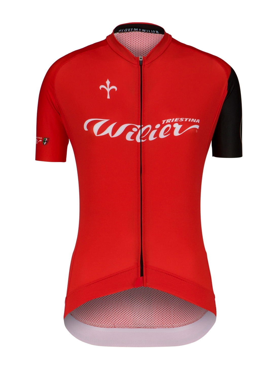 dres WILIER CLUB LADY krátký rukáv, červený
