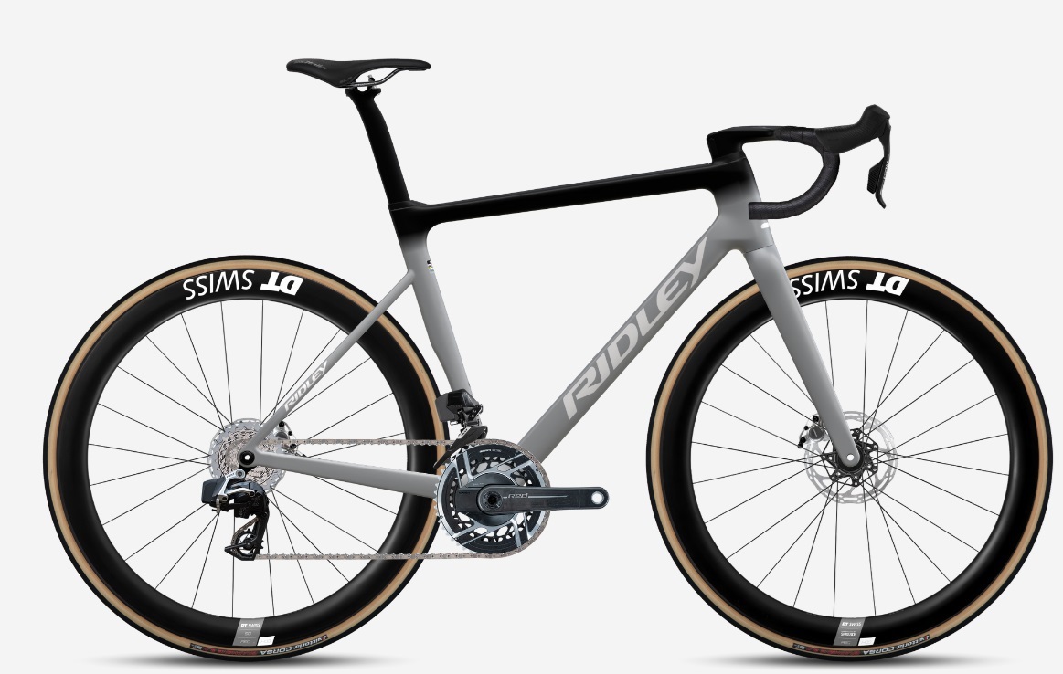 Ridley FALCN RS SRAM RED E1 AXS + WATT Battleship Grey + Black