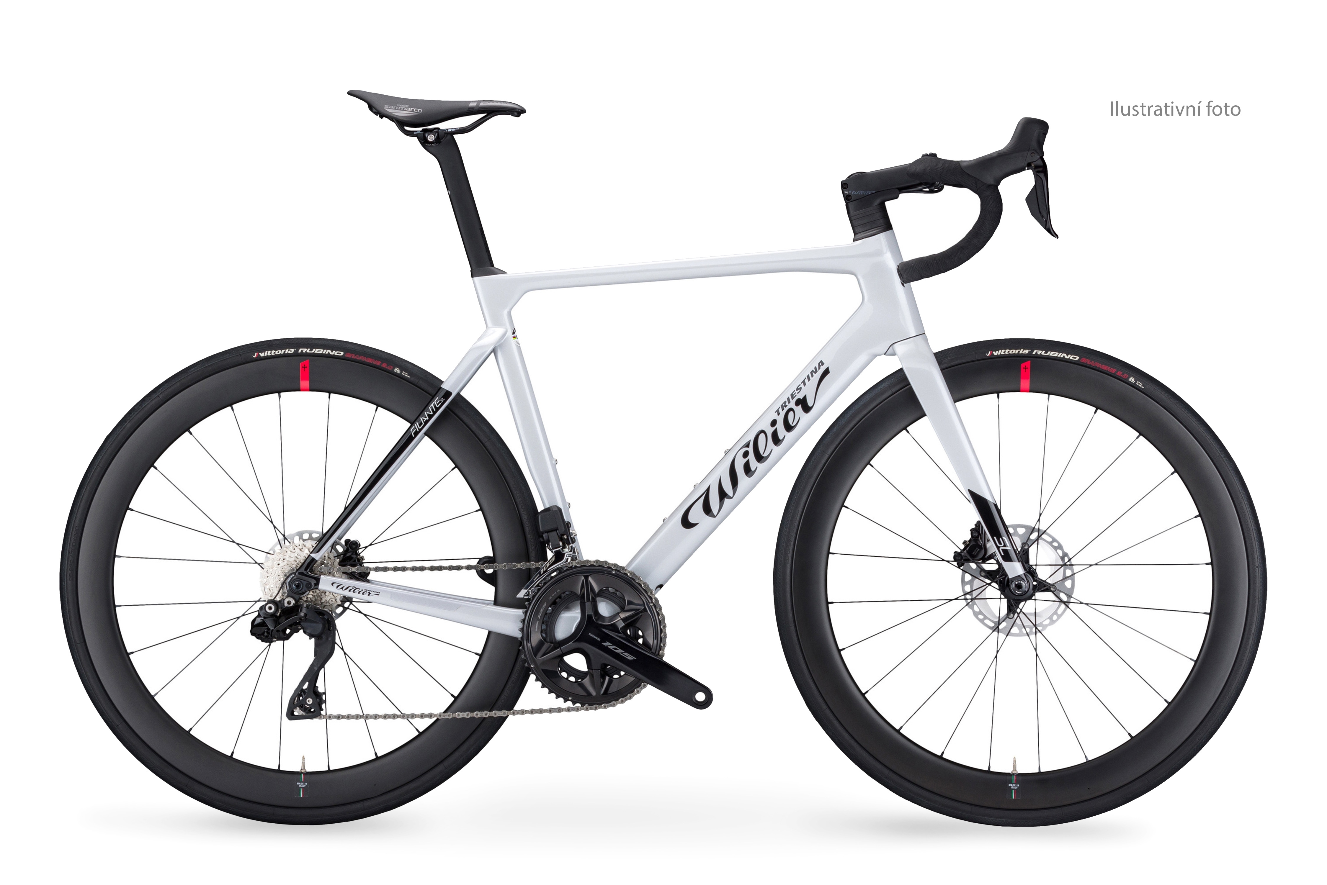Wilier FILANTE SL Disc + ULTEGRA Di2 +NDR50 silver L
